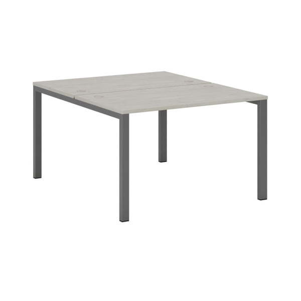 Бенч-система две столешницы New Line NLN36318124 1200x1466x750 (Дуб шамони светлыйЧерный)