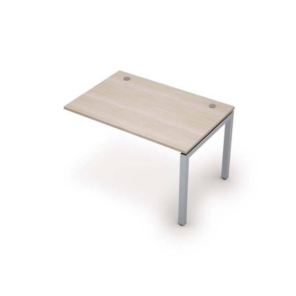 6МБК.5188 Линейная бенч-система, конечный модуль (1200x800x750) (Шамони светлый/Алюминий матовый)