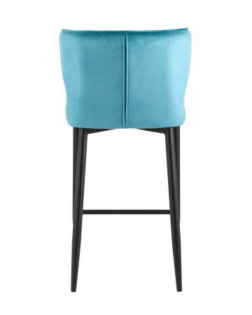 Стул полубарный Матео велюр темно-бирюзовый (Стул полубарный Матео темно-бирюзовый)