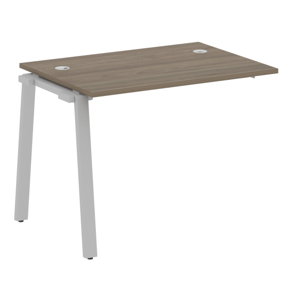 Проходной наборный элемент рабочей станции Metal System Style БА.ПРС-СП-1.1 1000x720x750 (Вяз/Серый металл)