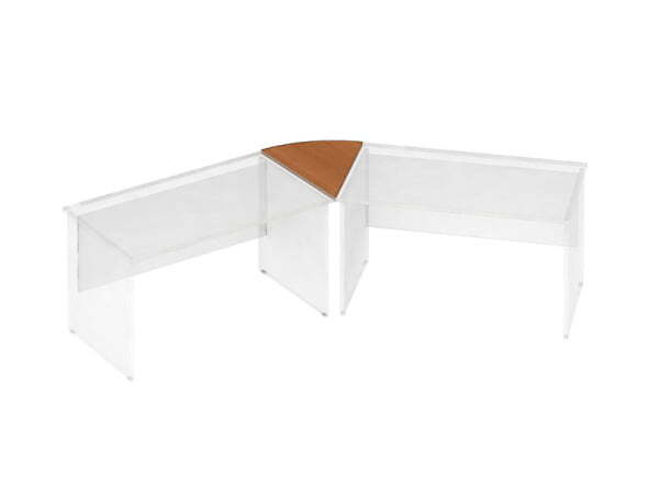 Соединительный элемент 45 градусов Дин-Р ДР 885 800x800x0 (Французский орех)