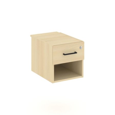 Тумба с 1 открытой нишей и 1 ящиком SN.TP-042 (343х507х356) (Акация Лорка)