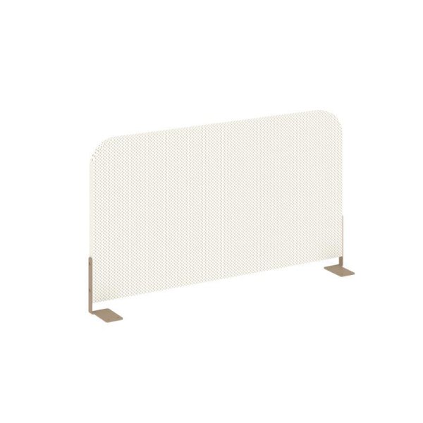 Экран боковой ES.TEKRB.S-73 (730х18х385) (Белый/Металл Латте)