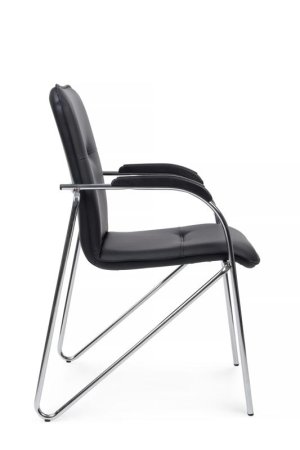 Стул Самба с пластиковыми подлокотниками SMB-03H Черный (Черный)