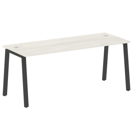 Стол письменный Metal System Style БА.СП-5 1800x720x750 (Дуб Наварра/Антрацит металл)