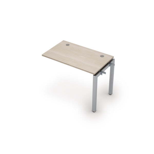 6МБС.5167 Линейная бенч-система, средний модуль (1000x600x750) (Шамони светлый/Алюминий матовый)