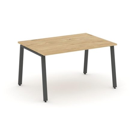 Стол переговорный SN-6A.SPRG-003.3 (1380х980х750) (Тиквуд Светлый/Металл Антрацит)