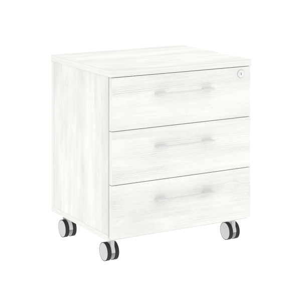 Тумба мобильная LT.TM 550x450x615 (Снежная Патина)