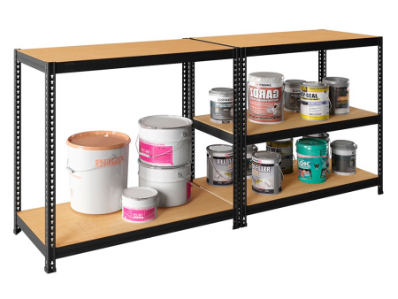 Стеллаж SBL 180KD/120x40/5 (Черный)