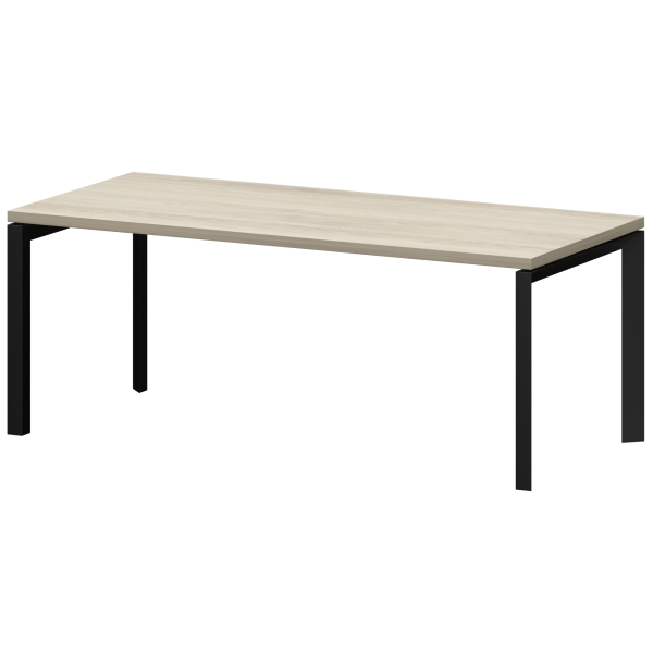 Стол руководителя на металлокаркасе Акцент КТМ-20.38 2000x900x750 (Кронберг)