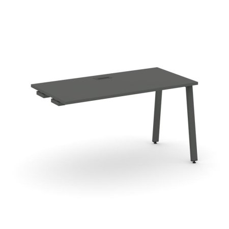 Стол-приставка к опорным элементам SN-6A.OPRS-024 (1580х800х750) (Антрацит/Металл Антрацит)