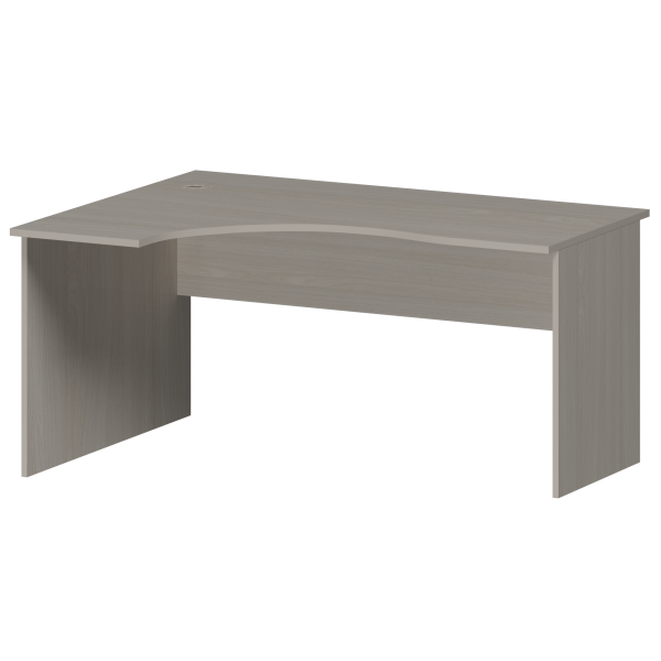 Стол эргономичный левый Арго А-201.ЛВ 1600x1200x760 (Ясень шимо)