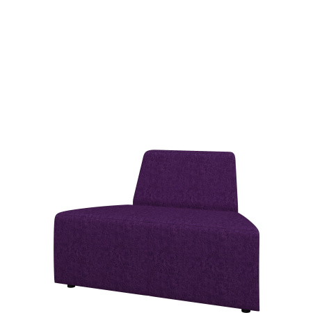 Диван Оригами. Модуль 1-местный внешний. (Модуль 1-местный внешний velvet_lux_32)