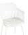 Стул Crocus с подушкой белый (Стул пластиковый Crocus белый)