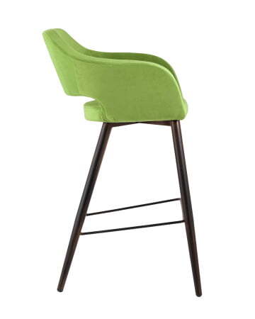 Стул барный Саймон велюр травяной (Стул барный Саймон травяной)