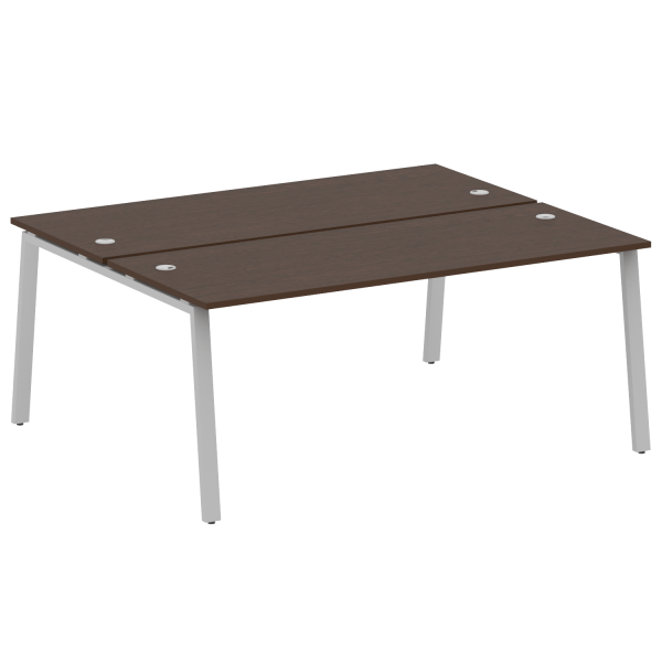 Рабочая станция Metal System Style БА.РАС-СП-2.5 1800x1475x750 (Венге Цаво/Серый металл)