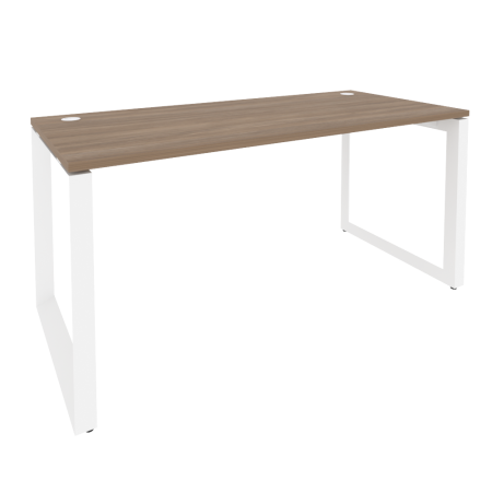 Стол рабочий на О-образном м/к Onix O.MO-SP-4.7 1580x720x750 (Дуб Аризона/Белый Металл)