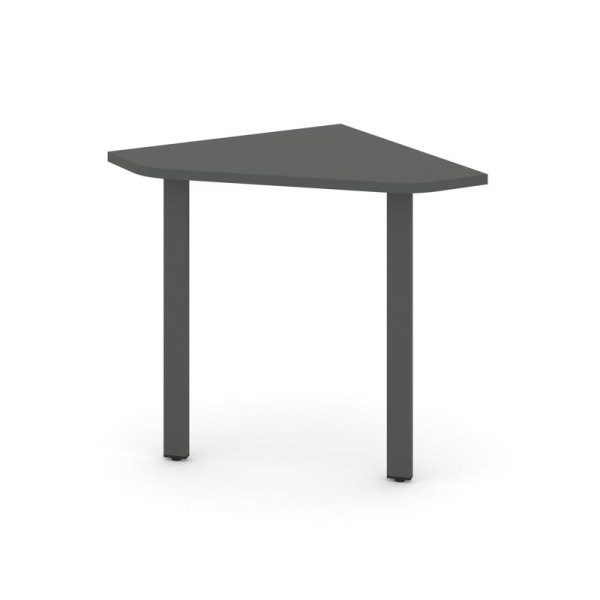 Угловой элемент стола SN-6.USP-001 (600х600х750) (Антрацит/Металл Антрацит)
