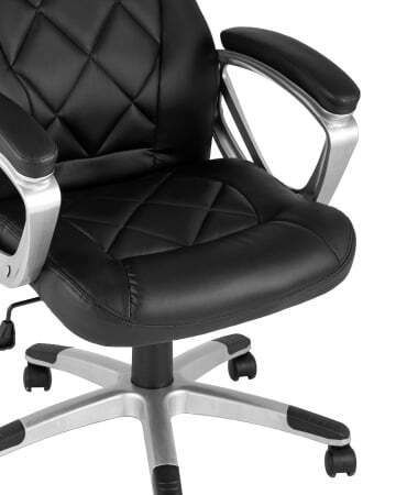 Кресло игровое TopChairs Continental черное (Геймерское кресло Continental черный)