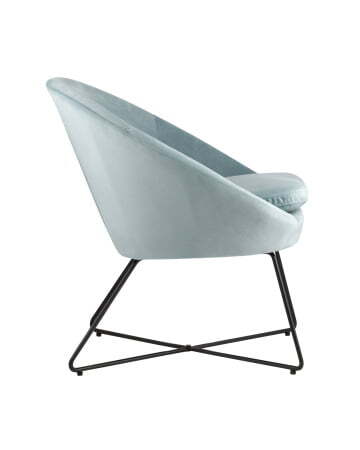 Кресло Колумбия пыльно-голубое (Стул-кресло Колумбия пыльно-голубой)