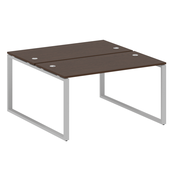 Рабочая станция Metal System Style БО.РАС-СП-2.3 1400x1475x750 (Венге Цаво/Серый металл)