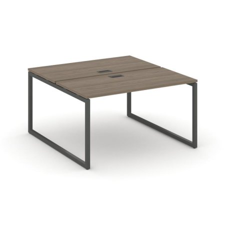 Рабочая станция 2-х сторонняя SN-4O.DRS-001 (980х1232х750) (Вяз Благородный/Металл Антрацит)