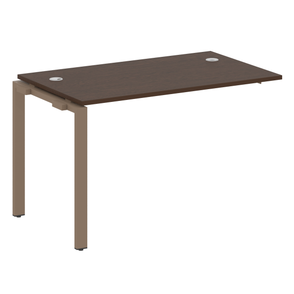 Проходной наборный элемент рабочей станции Metal System Style БП.ПРС-СП-1.2 1200x720x750 (Венге Цаво/Мокко металл)
