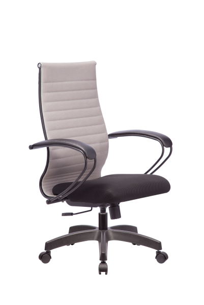 Кресло для руководителя Метта МЕТТА-19(MPRU)/подл.130/осн.001 (Светло-серый)