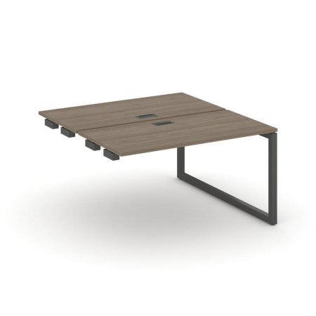 Стол-приставка к опорным элементам SN-5O.DPRS-023 (1380х1632х750) (Вяз Благородный/Металл Антрацит)