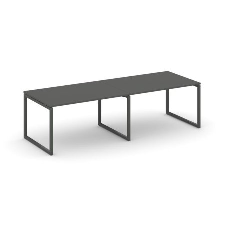 Стол переговорный SN-4O.SPRG-011.3 (1960х980х750) (Антрацит/Металл Антрацит)