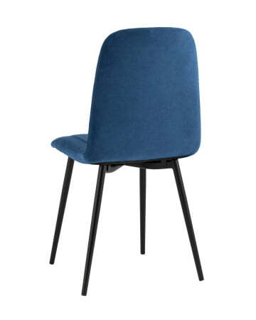 Стул Easy велюр синий (Стул Easy синий)