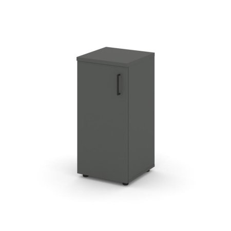 Шкаф низкий узкий SN.STU-301(L) (400х400х833) (Антрацит)