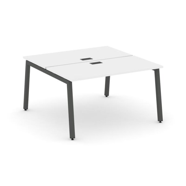 Рабочая станция 2-х сторонняя SN-5A.DRS-021 (980х1632х750) (Белый/Металл Антрацит)