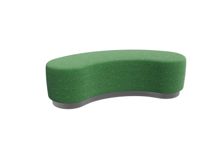 Пуфик PV-7 (Velvet Lux 77/Серебро)