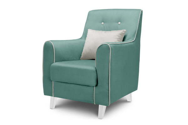 Кресло Muson (770x810x920) Аквамарин (Аквамарин)