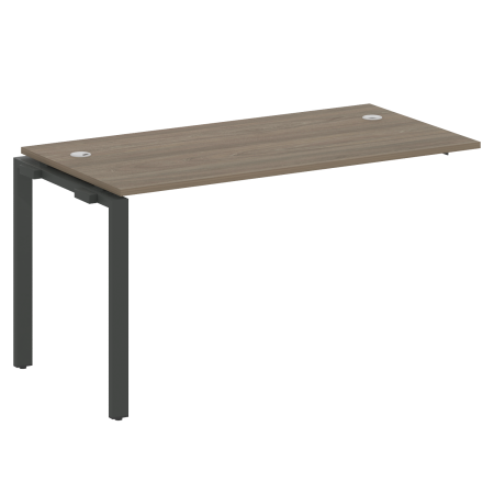 Проходной наборный элемент рабочей станции Metal System Style БП.ПРС-СП-1.3 1400x720x750 (Вяз/Антрацит металл)