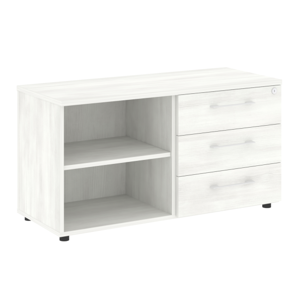 Тумба сервисная LT.TS-2 1100x450x580 (Снежная Патина)