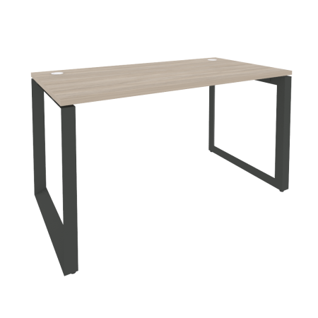 Стол рабочий на О-образном м/к Onix O.MO-SP-3.7 1380x720x750 (Дуб Аттик/Черный металл)