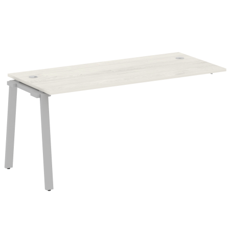 Проходной наборный элемент рабочей станции Metal System Style БА.ПРС-СП-1.4 1600x720x750 (Дуб Наварра/Серый металл)