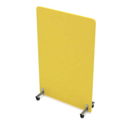 Акустическая мобильная перегородка SOFTOffice 011.МП.1016 1000x377x1600 (Lemon)