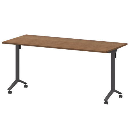 Стол мобильный складной Моби МБ22-160.70 1600x700x750 (Орех/Антрацит)