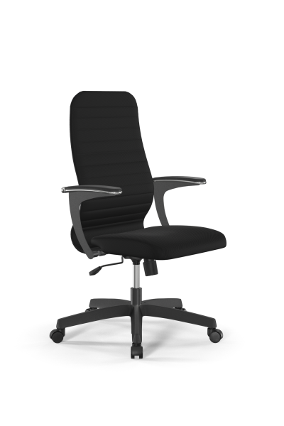 Кресло для руководителя Метта Sit 8 B2-10U - UMF(X1) /Uh02/Wh00/U1mL-b(M09.B02.G15.W01 (Черный)