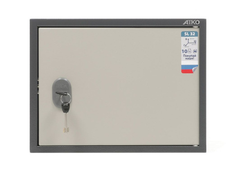 Бухгалтерский шкаф AIKO SL-32 (Графит/Светло-серый)