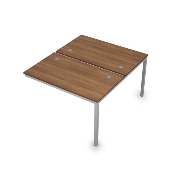 6МБК.278 Сдвоенные бенч-системы, конечный модуль (1200x1435x750) (Шамони темный/Алюминий матовый)