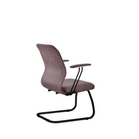 Кресло для руководителя Метта SU-Mr-4(Vivaldi)/подл.079/осн.008 (Темно-розовый)