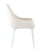 Стул Диана велюр кремовый ножки белые (Стул Диана кремовый)