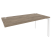 Стол-приставка на П-образном м/к к опорным элементам Onix O.MP-SPR-4.8 1580x800x750 (Тиквуд Светлый/Белый Металл)